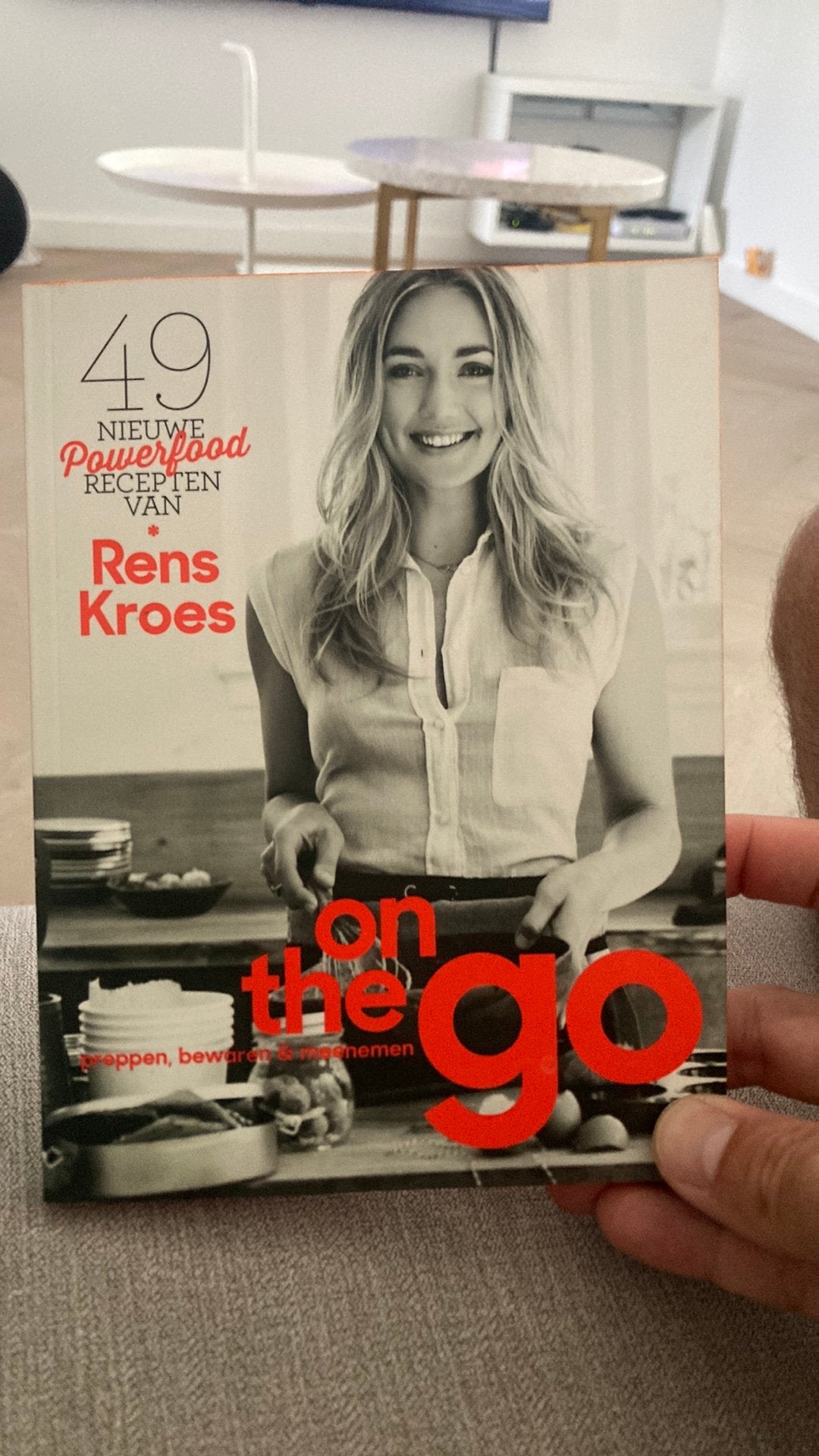 Rens kroes nieuwe powerfood recepten kookboek, Ophalen, Zo goed als nieuw