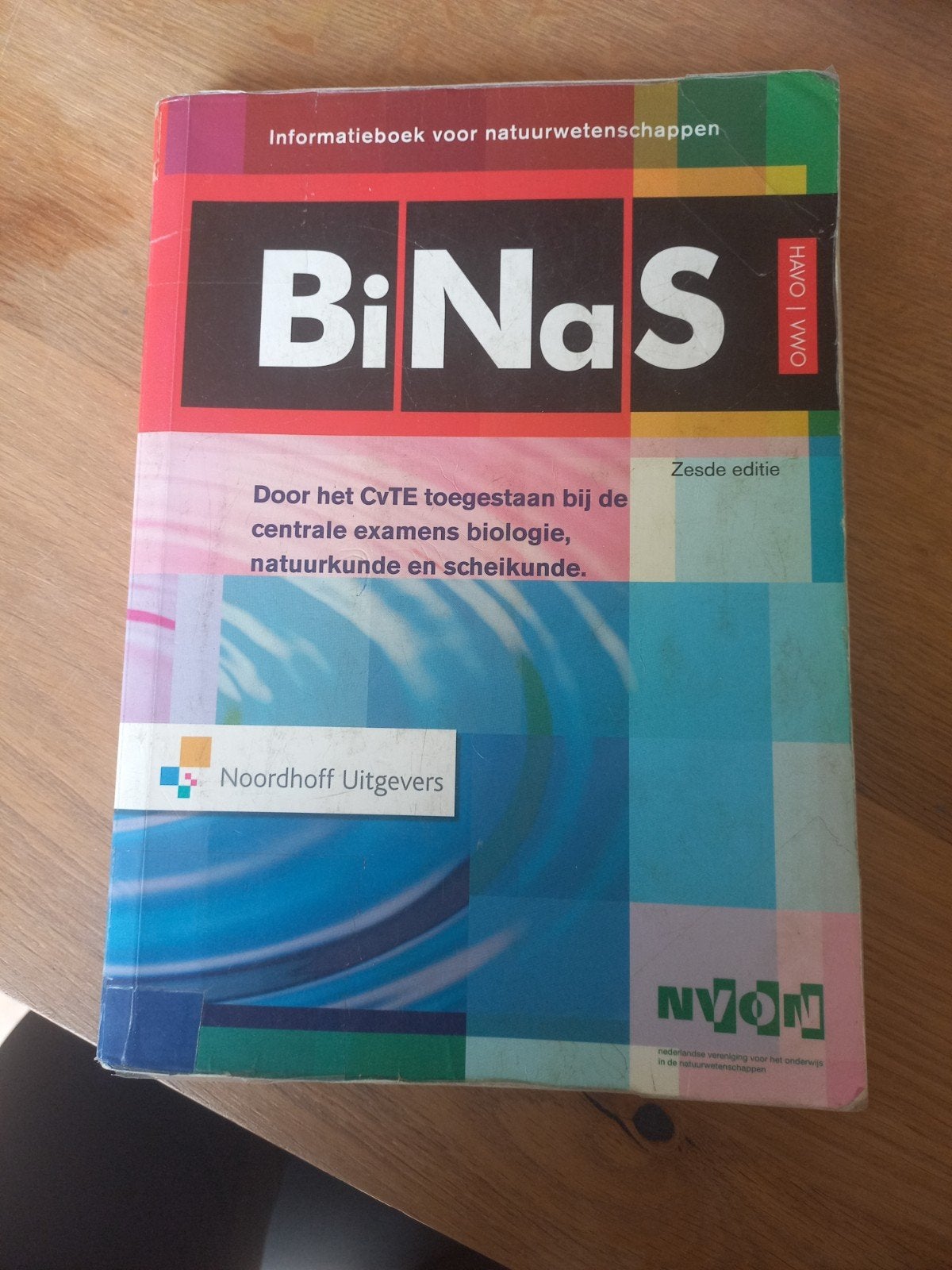 BINAS havo/vwo zesde editie - Gebruikte staat, Boeken, Gelezen, Niet van toepassing, Ophalen of Verzenden, NVON-commissie