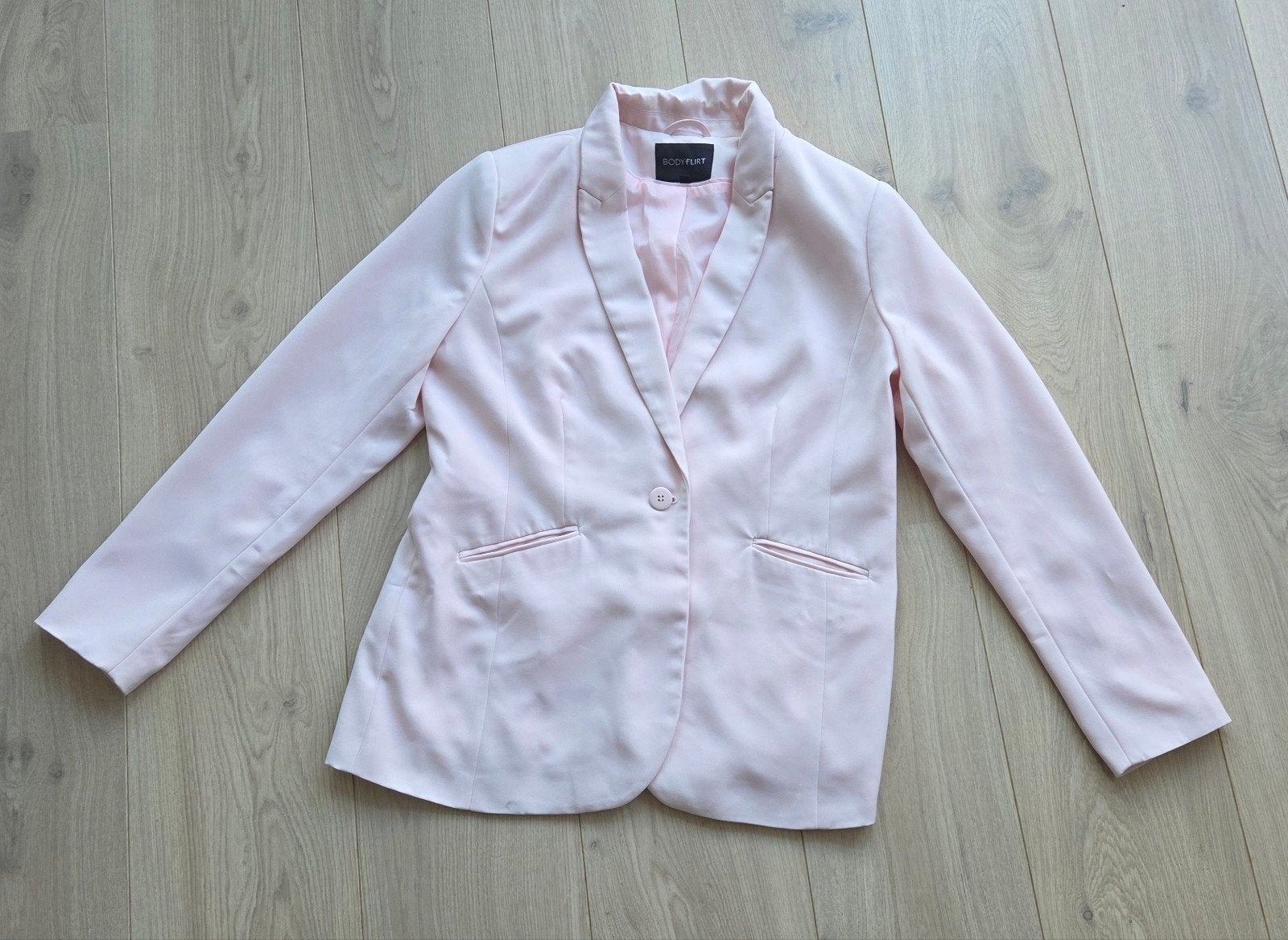 Zacht roze Bodyflirt blazer maat 44, Kleding | Dames, Ophalen of Verzenden, Zo goed als nieuw, Maat 42/44 (L), Roze