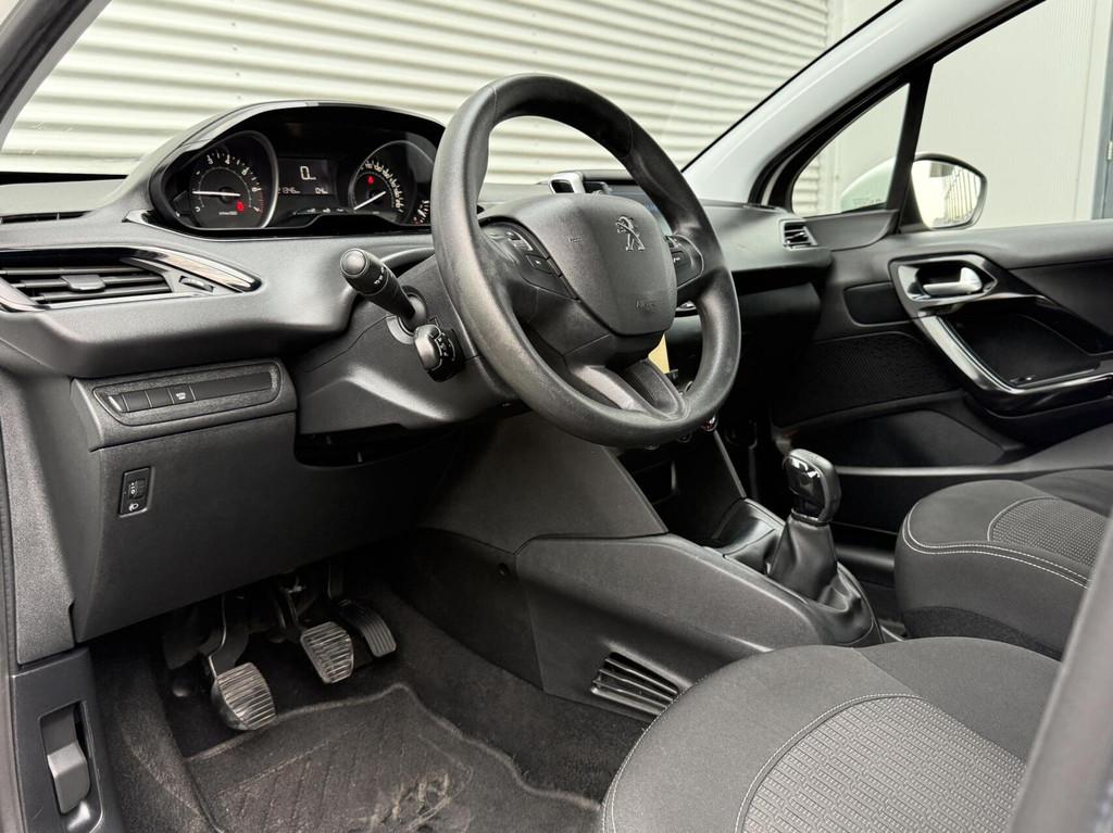 Peugeot 208 1.2 Cruise 5 Drs Airco Led MF Stuur 2018 Aux Mp3, Auto's, Stof, Gebruikt, 1199 cc, 82 pk
