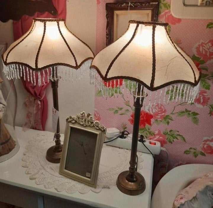 Mooie barok lampen kappen 35.00 p.s, Ophalen