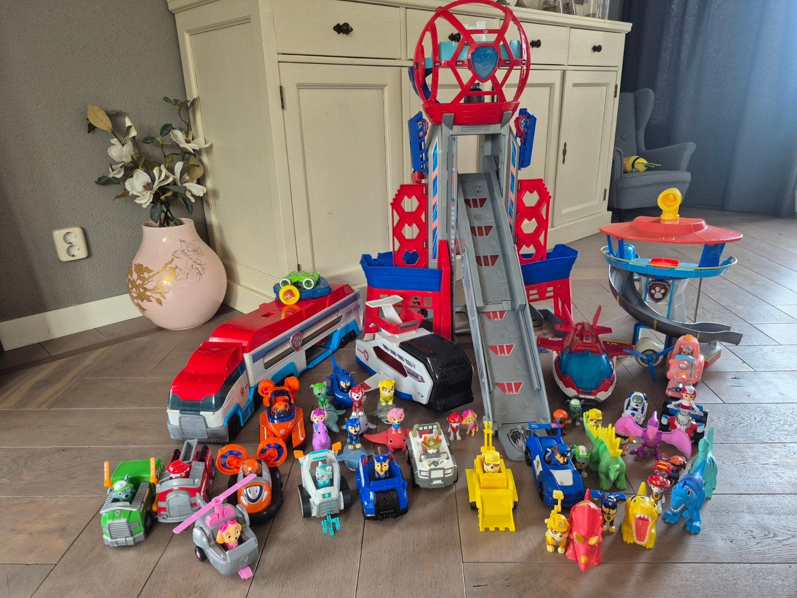 Paw Patrol uitgebreide speelset, Ophalen, Gebruikt