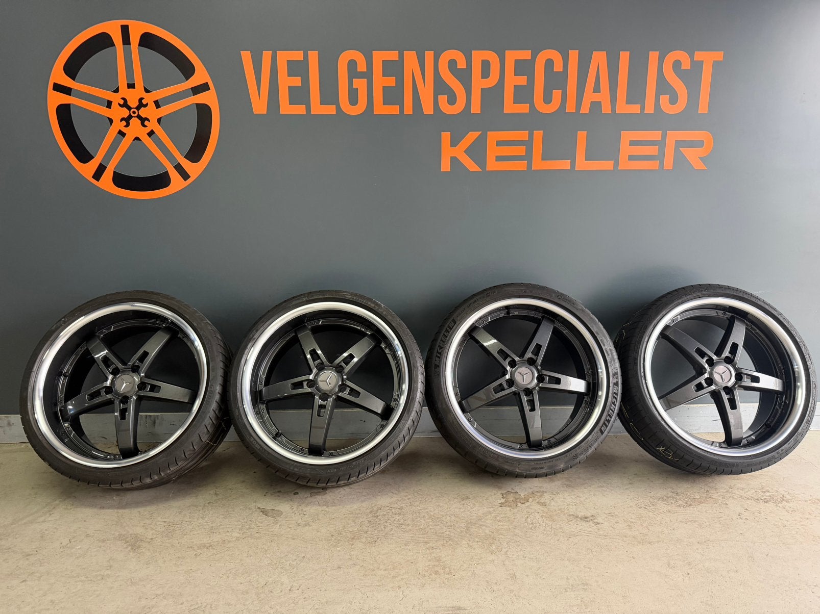 Mercedes E S Klasse 20 inch velgen 5x112 breedset Uniek, Ophalen of Verzenden, 20 inch, Zomerbanden, Banden en Velgen