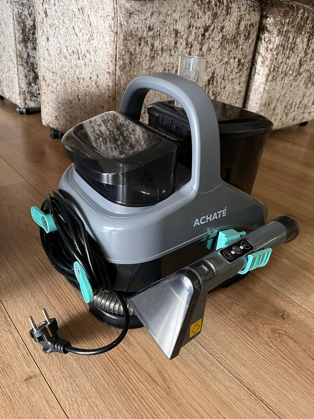 Achaté Cleaner Pro Vlekken/Stoomreiniger 1x gebruikt!, Ophalen of Verzenden, Zo goed als nieuw