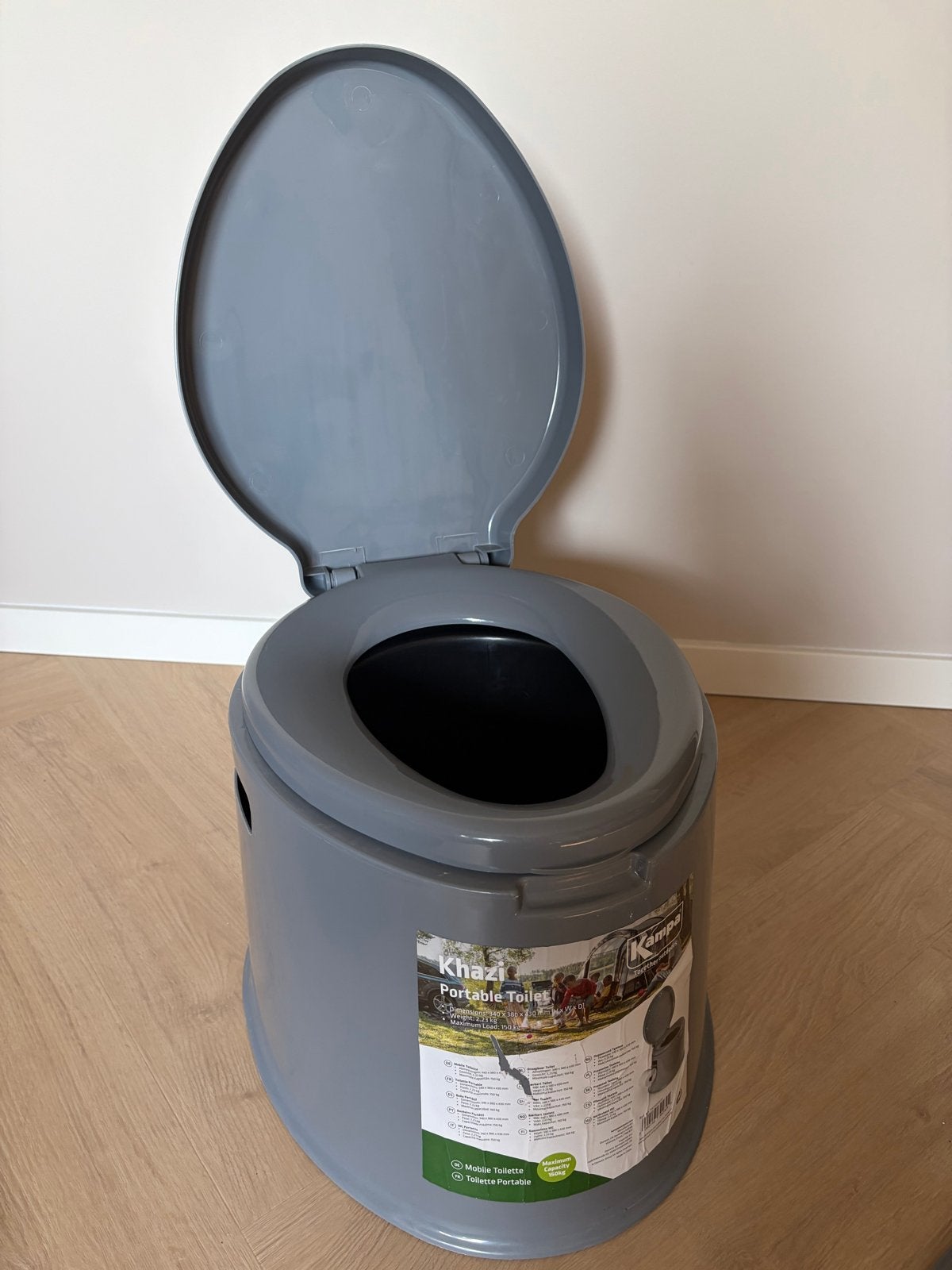 Draagbaar Camping Toilet - kampa, Ophalen, Zo goed als nieuw