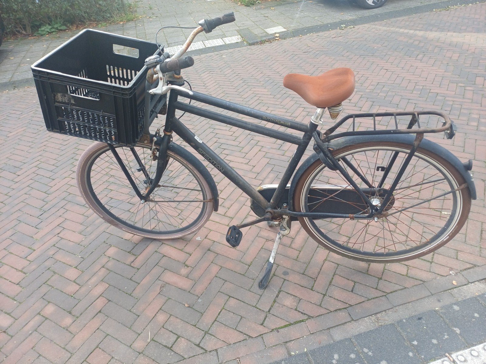 herenfiets, Terugtraprem, Gebruikt, Versnellingen, Ophalen