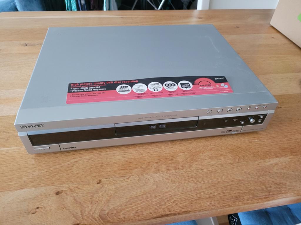 Sony RDR-GX300 DVD Recorder met afstandsbediening, Ophalen of Verzenden, Zo goed als nieuw, Dvd-recorder, Sony