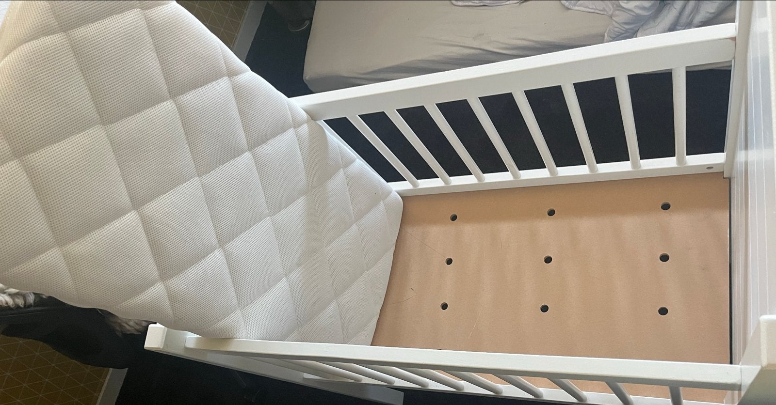 Wiegje met matras - gratis af te halen, Kinderen en Baby's, Babywiegjes en Ledikanten, Ophalen, Gebruikt, Wieg