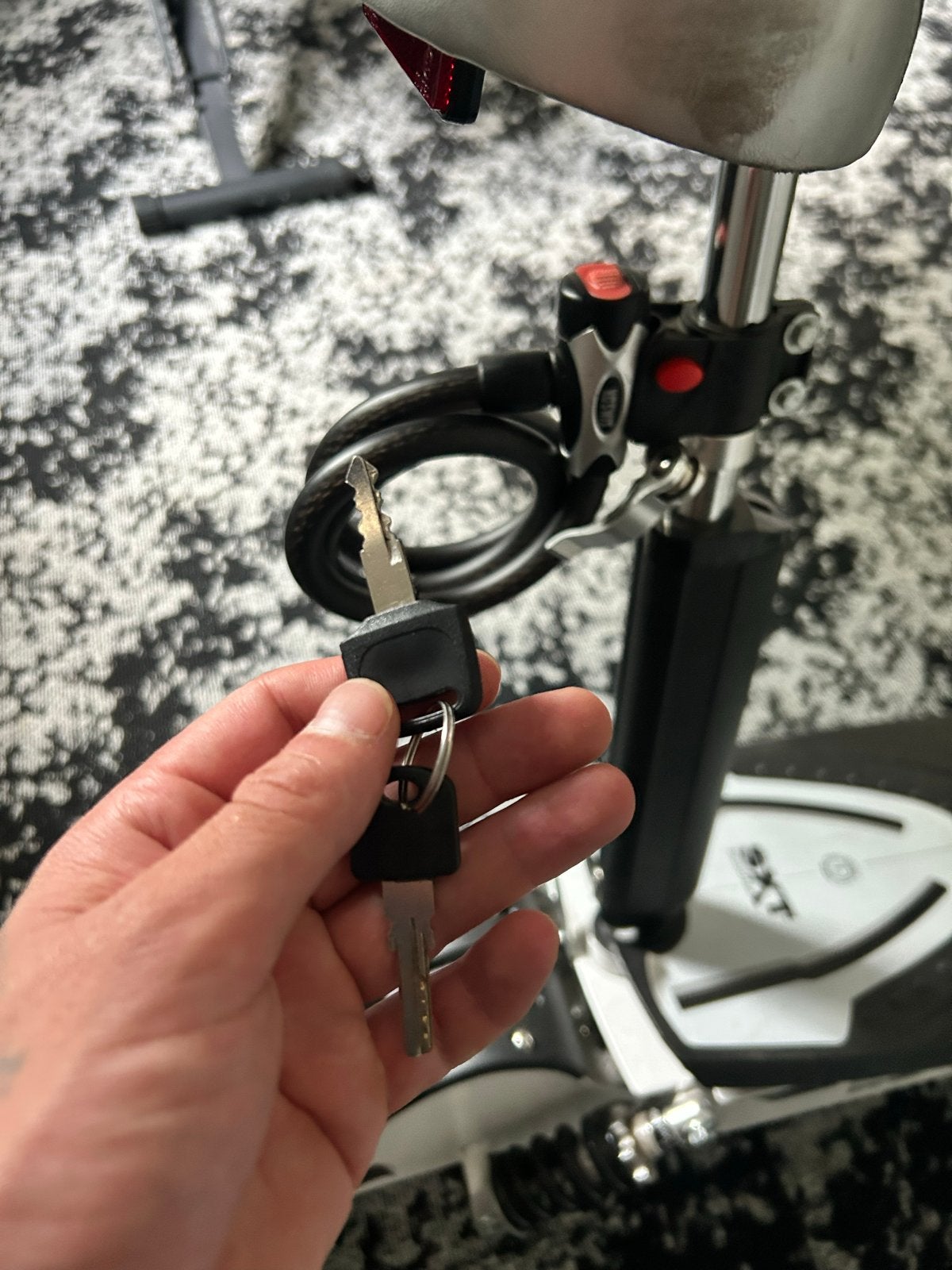 SXT500 EEC elektrische step - Moet weg, Fietsen en Brommers, Steps, Gebruikt, Elektrische step (E-scooter), Ophalen