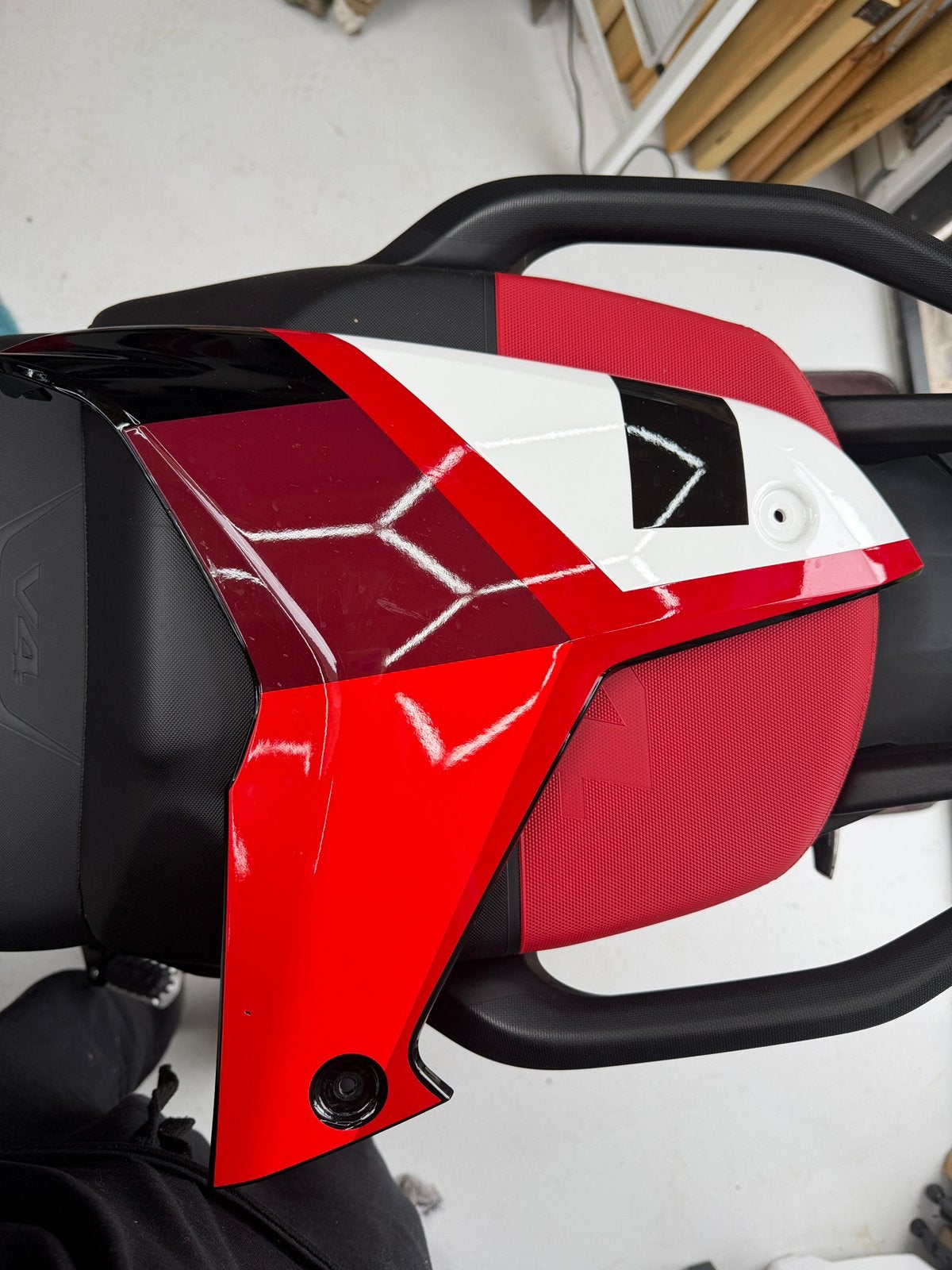 Zijkuip Ducati Multistrada V4s Pikes Peak, Motoren, Ophalen of Verzenden, Gebruikt