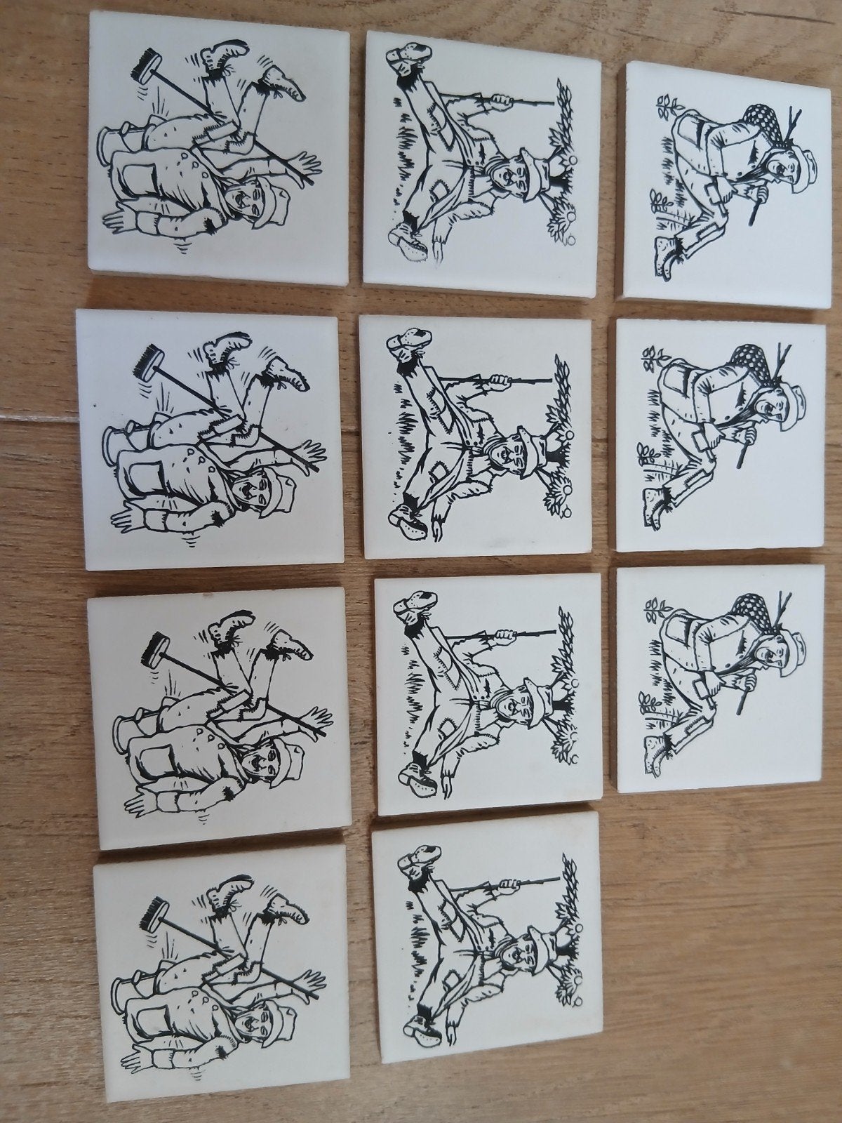 swiebertje kleine tegeltjes, Ophalen of Verzenden