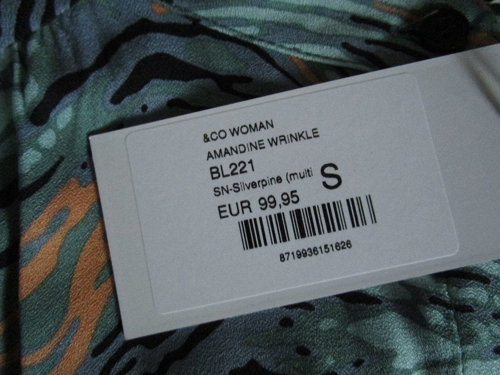 Nieuwe blouse merk &Co Women maat S valt ruim, &Co Woman, Nieuw, Maat 36 (S), Meerkleurig