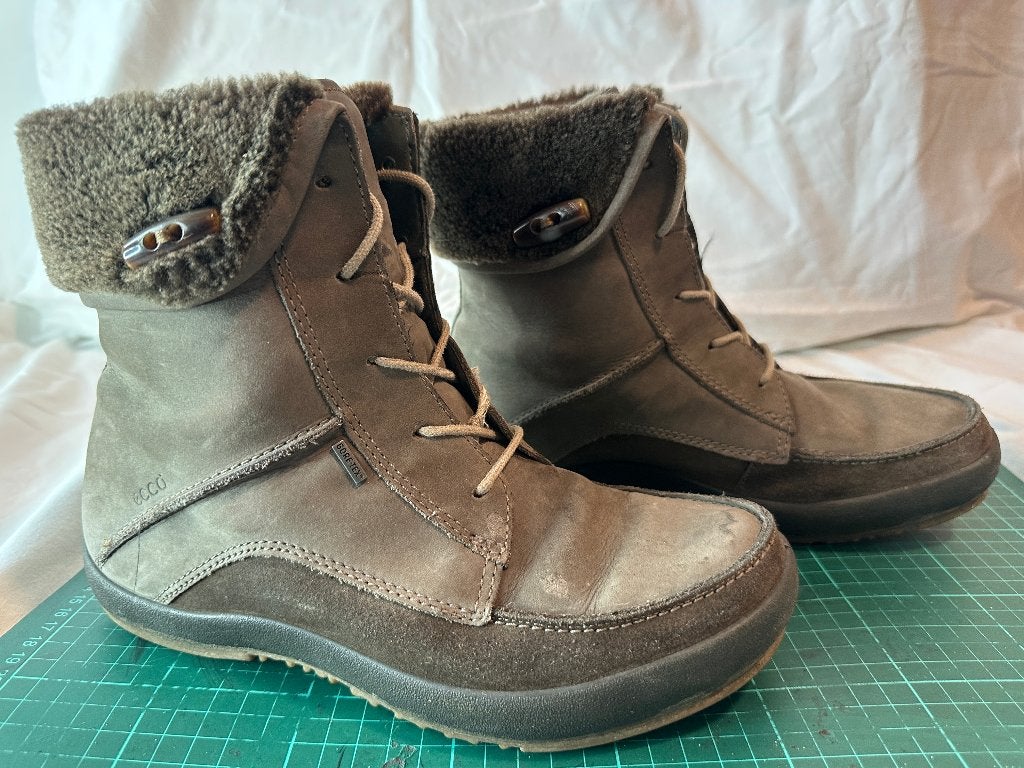 Ecco Dames Laarzen maat: 38, Kleding | Dames, Schoenen, Bruin, Ophalen of Verzenden, Zo goed als nieuw, Hoge laarzen