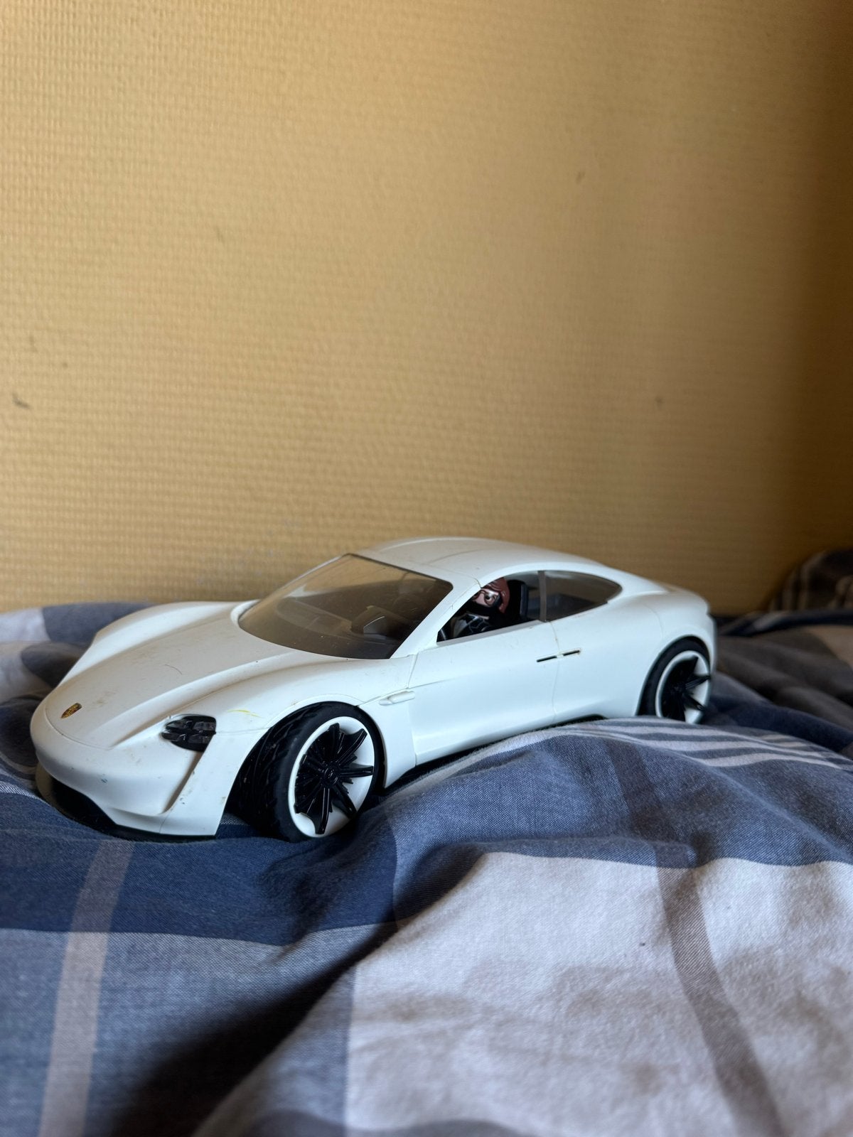 Playmobil Porsche Taycan Turbo S Afstand Bestuurbaar, Ophalen of Verzenden, Zo goed als nieuw, Afstandsbediening