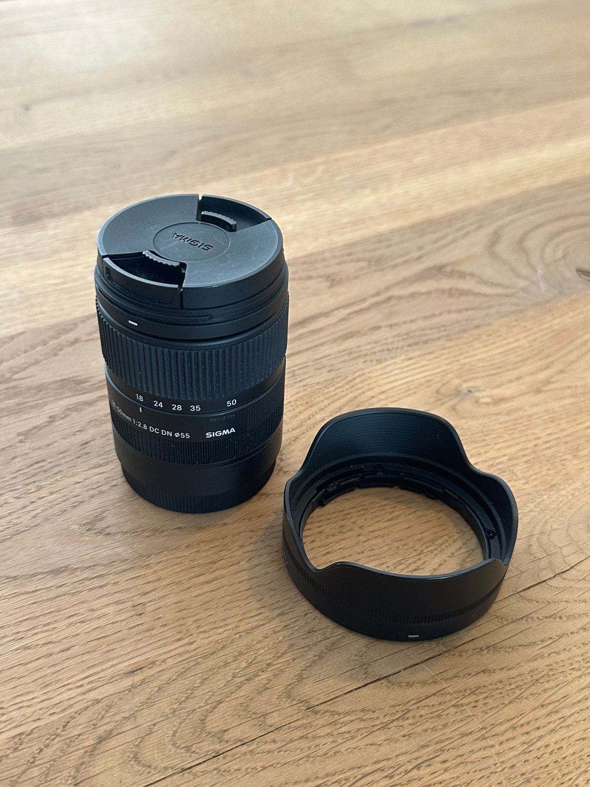 Sigma 18-50mm F2.8 DC DN, Ophalen of Verzenden, Zo goed als nieuw, Standaardlens