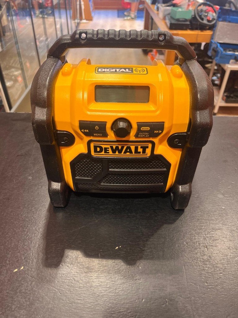 De Walt |DCR020 | Bouw Accu DAb+ Radio| Nieuwstaat, ., Ophalen of Verzenden, Zo goed als nieuw, Bouwradio