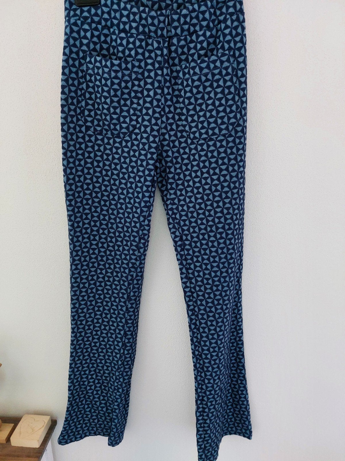 Blauwe flared broek Coolcat 158/164, Broek, Coolcat, Zo goed als nieuw, Verzenden
