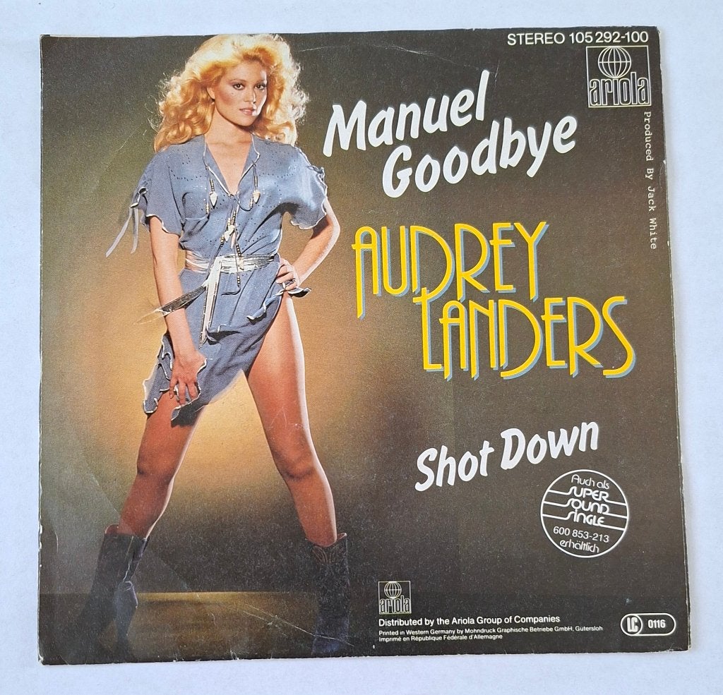 Audrey Landers - Manuela goodbye, Gebruikt, Ophalen of Verzenden, Pop, Overige typen