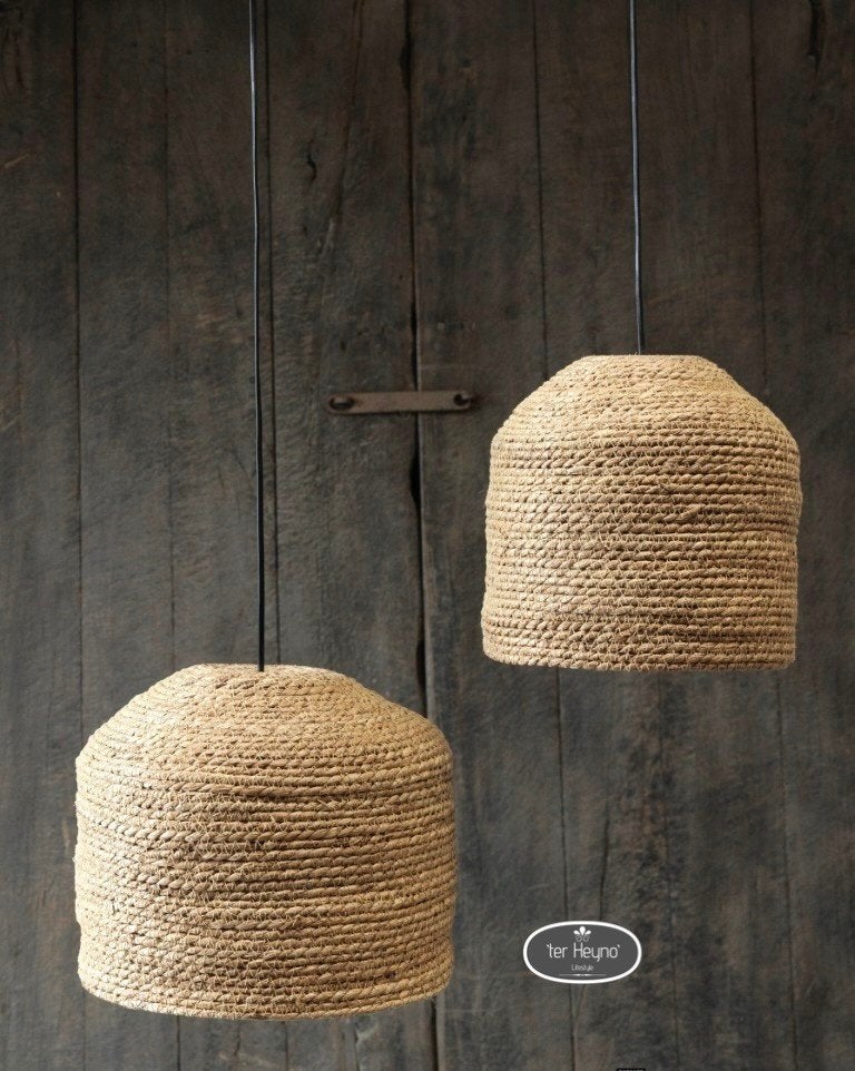 Hanglamp Sisal natural S boho touw stoer sober landelijk, Huis en Inrichting, Lampen | Hanglampen, Verzenden, Nieuw, Boho bohostyle stoer sober stoere sobere landelijk landelijke