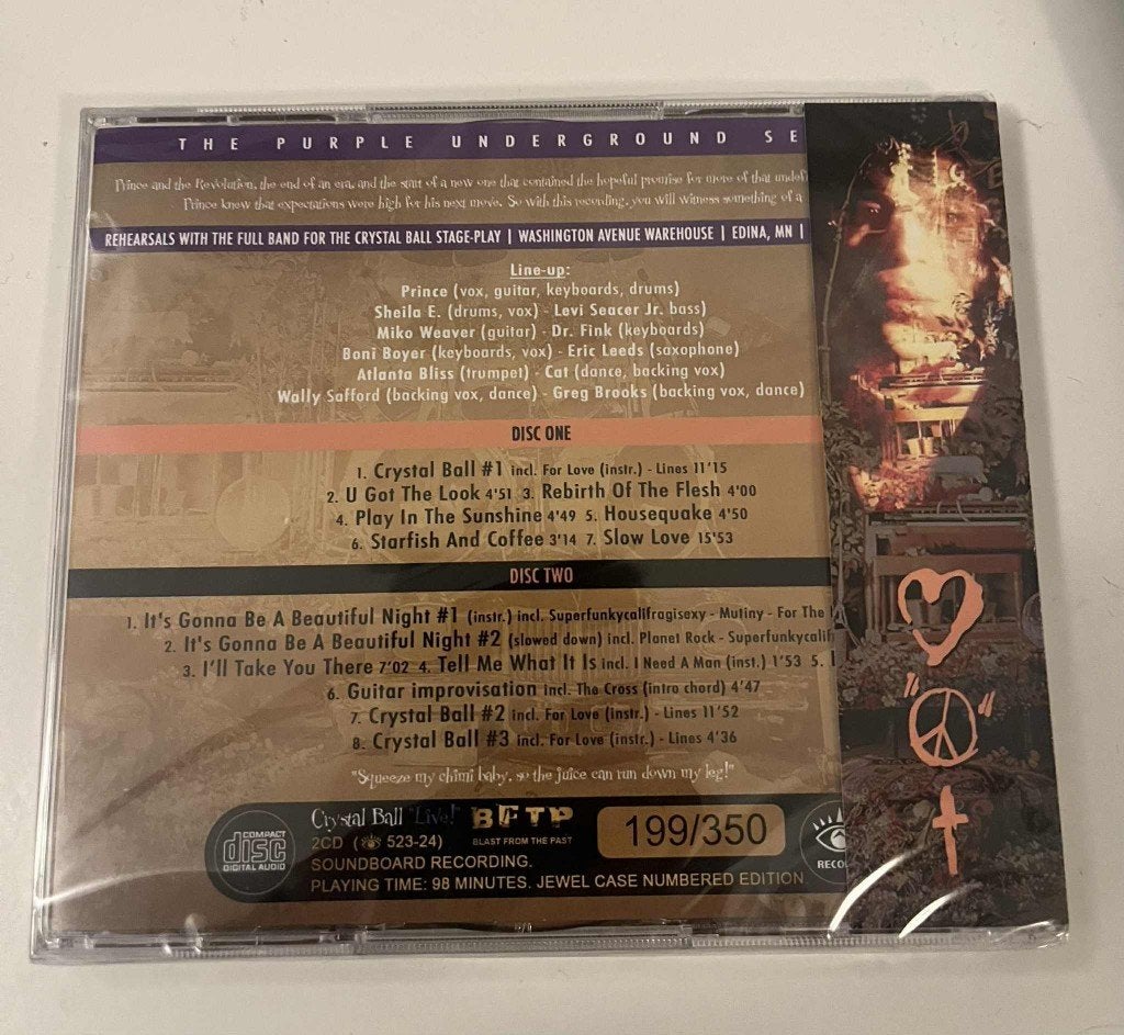 Prince - Crystal Ball (The Warehouse Rehearsals) 2CD, Verzenden, Nieuw in verpakking