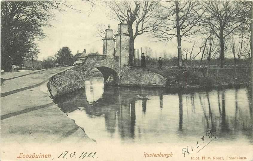 300-056-027 Den Haag Rustenburgh Loosduinen, Verzenden, Voor 1920, Zuid-Holland