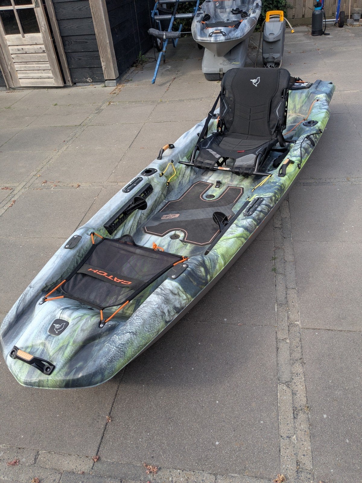 Pelican catch mode 110, Watersport en Boten, Ophalen, Gebruikt, Eén persoon, Met peddels