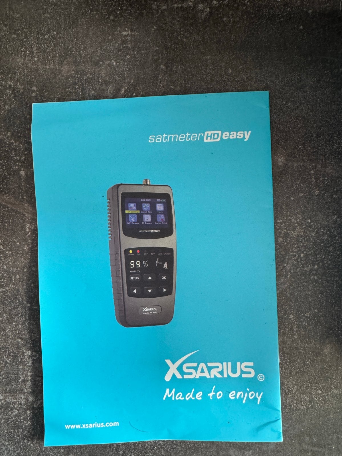 Xsarius Satmeter HD Easy, Ophalen of Verzenden, Zo goed als nieuw, Overige merken