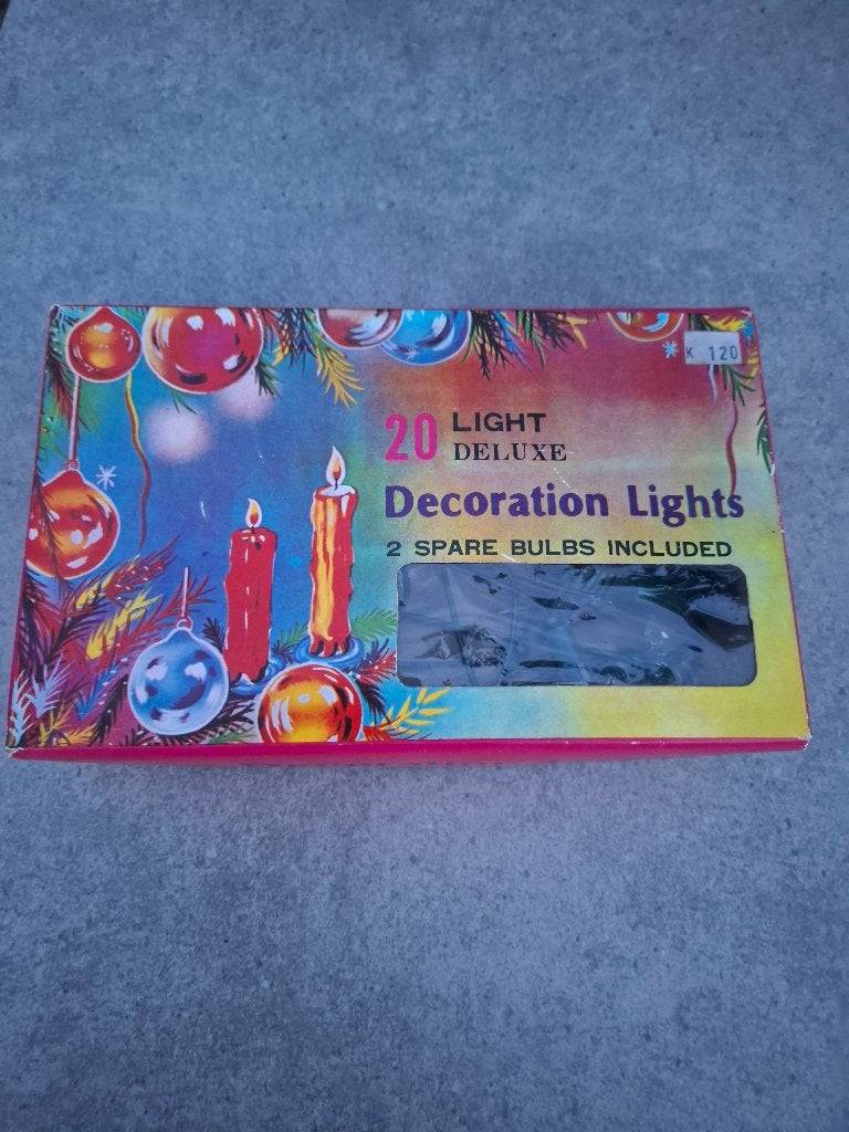 Oude kerstverlichting, Ophalen