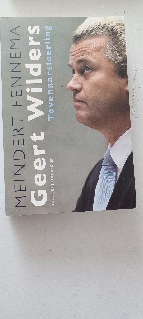 Geert Wilders, Boeken, Politiek en Maatschappij, Ophalen of Verzenden, Zo goed als nieuw, Juridisch en Recht, Nederland