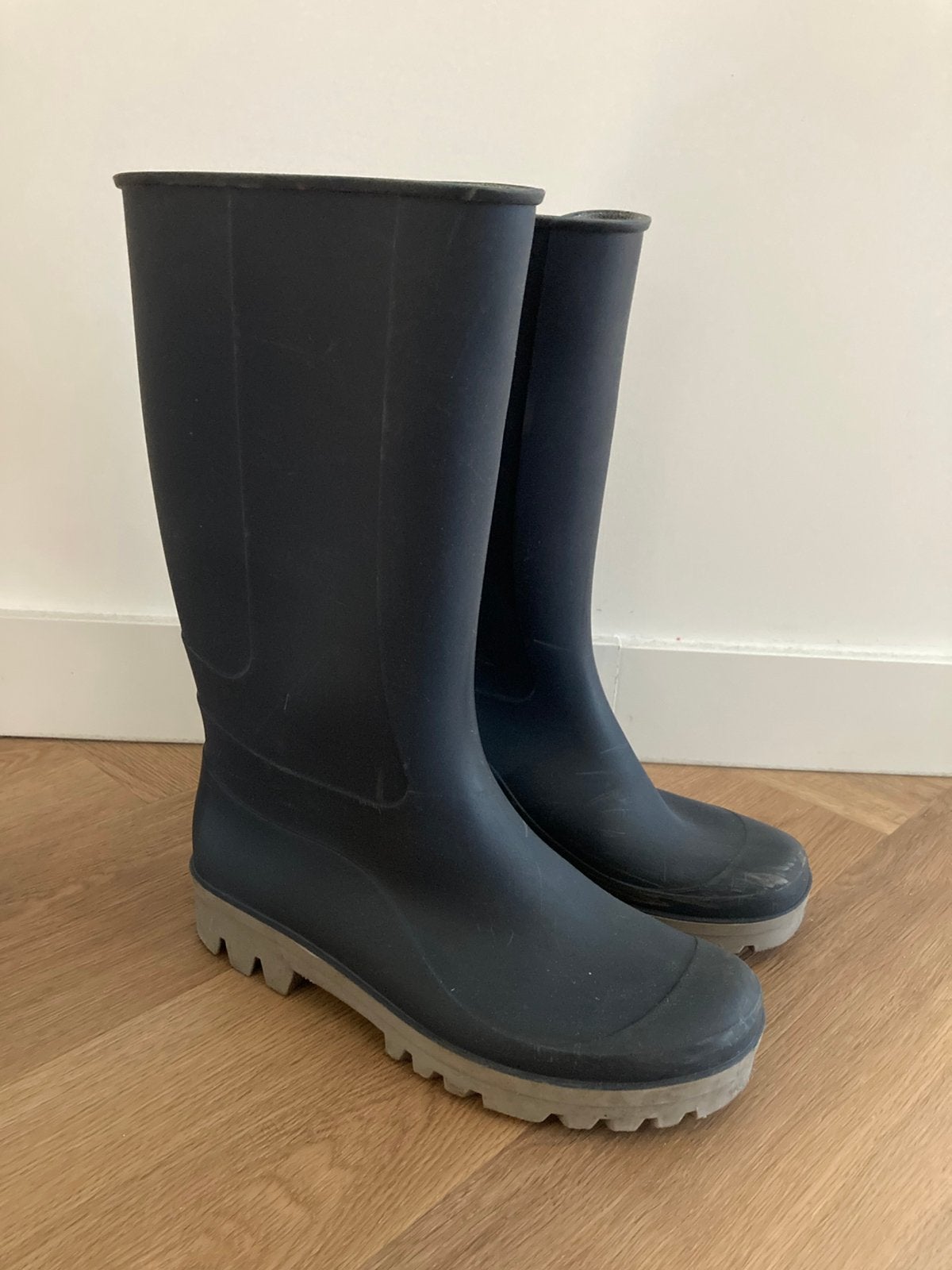 Regenlaarzen 38/39 blauw, Ophalen of Verzenden, Gebruikt, Regenlaarzen