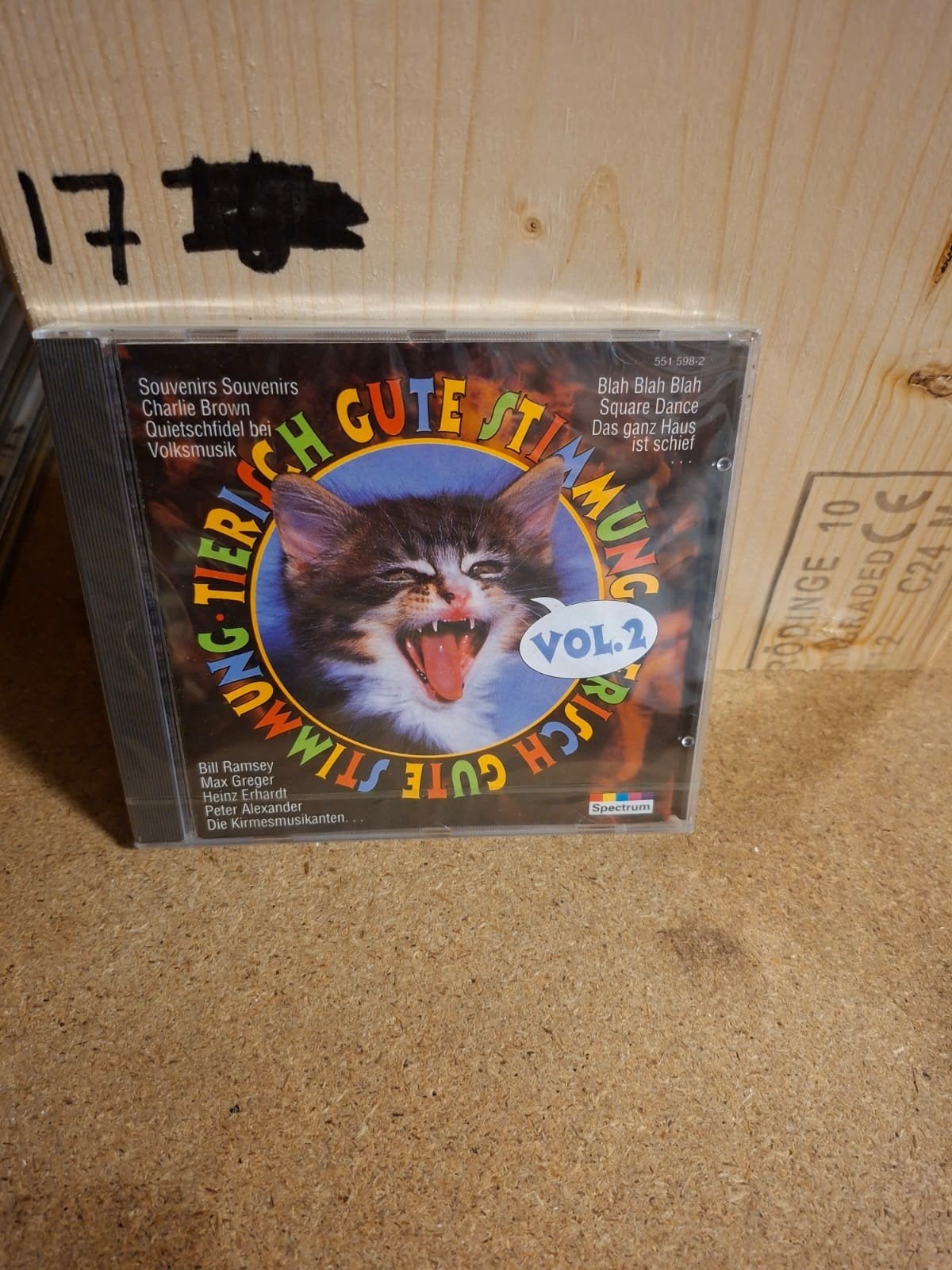 Tierisch Gute Stimmung Vol. 2 CD - Diverse Artiesten, Ophalen of Verzenden, Gebruikt, Overige genres, Verzamelalbum