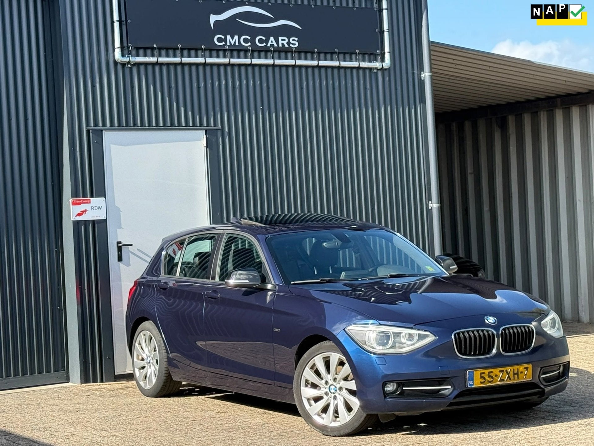 BMW 1-serie 114i EDE Business+ RIJDTGOED!DAKJE//LEER//XENON!, 1-Serie, Euro 5, Achterwielaandrijving, Gebruikt