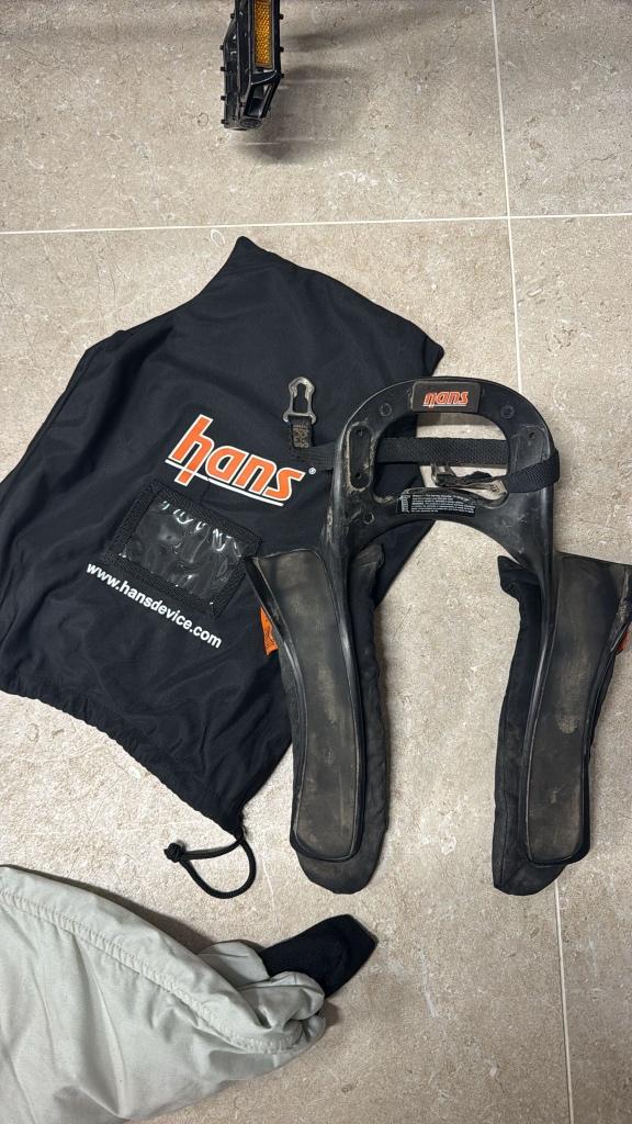 Hans device  fia auto race / cross / kart, Sport en Fitness, Karting, Ophalen of Verzenden, Gebruikt, Kleding of Schoenen