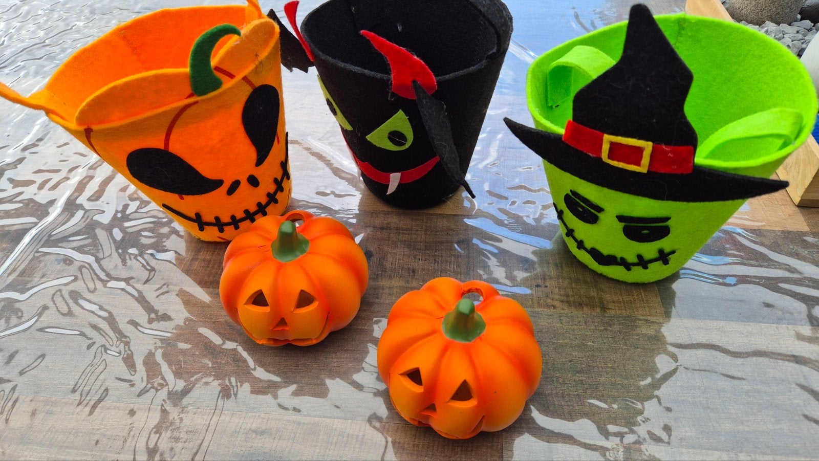 Halloween spulletjes, Ophalen, Halloween of Griezel