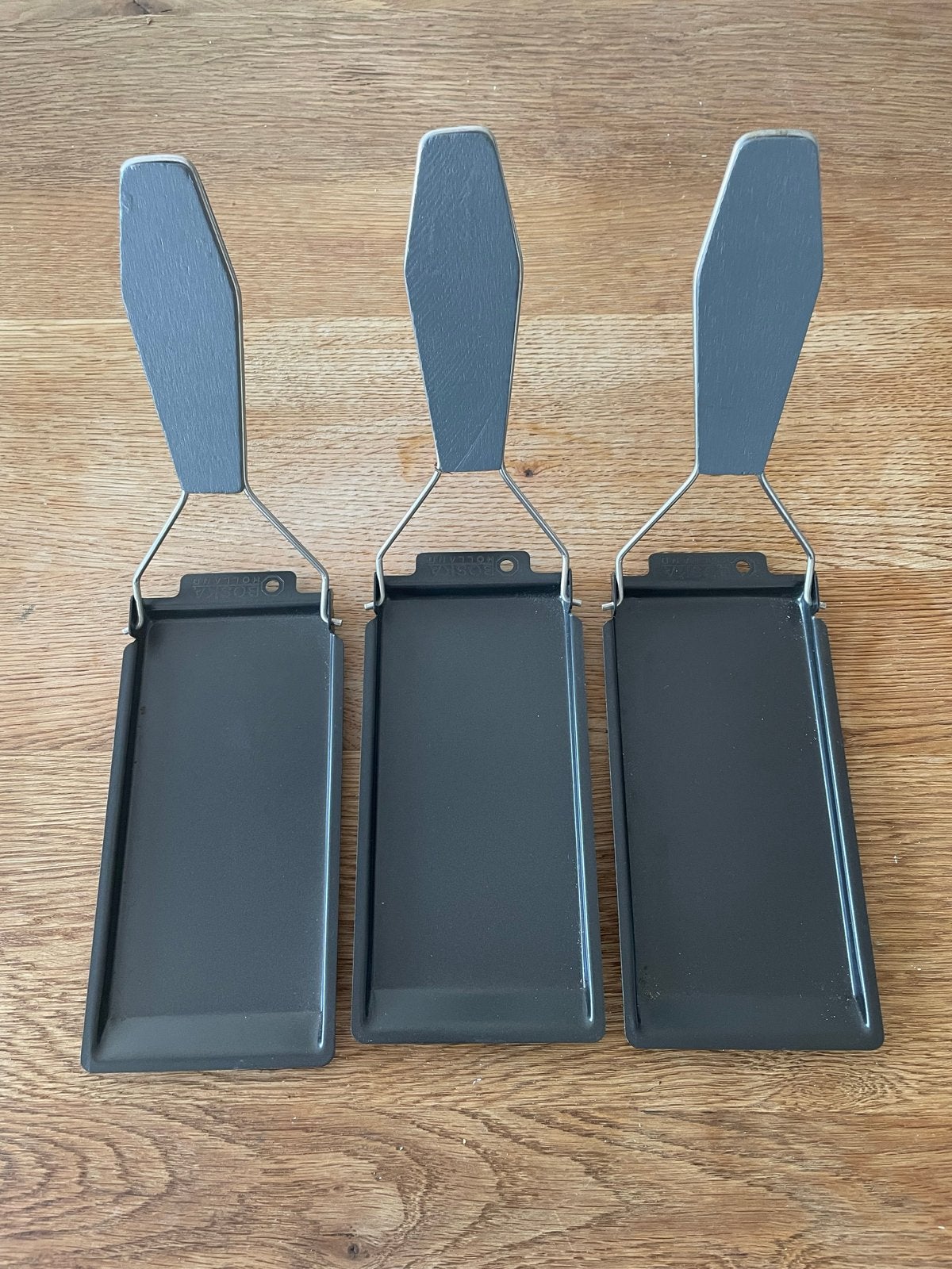 3 ongebruikte raclette schaaltjes van Boska, 17 x 8,5 cm, Overige typen, Nieuw, Ophalen of Verzenden, Zwart