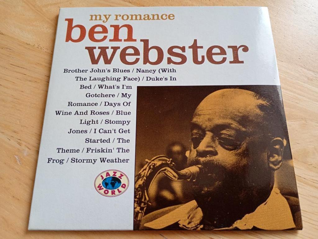 CD Ben Webster - My Romance, Cd's en Dvd's, Cd's | Jazz en Blues, Zo goed als nieuw, Jazz, 1960 tot 1980, Verzenden
