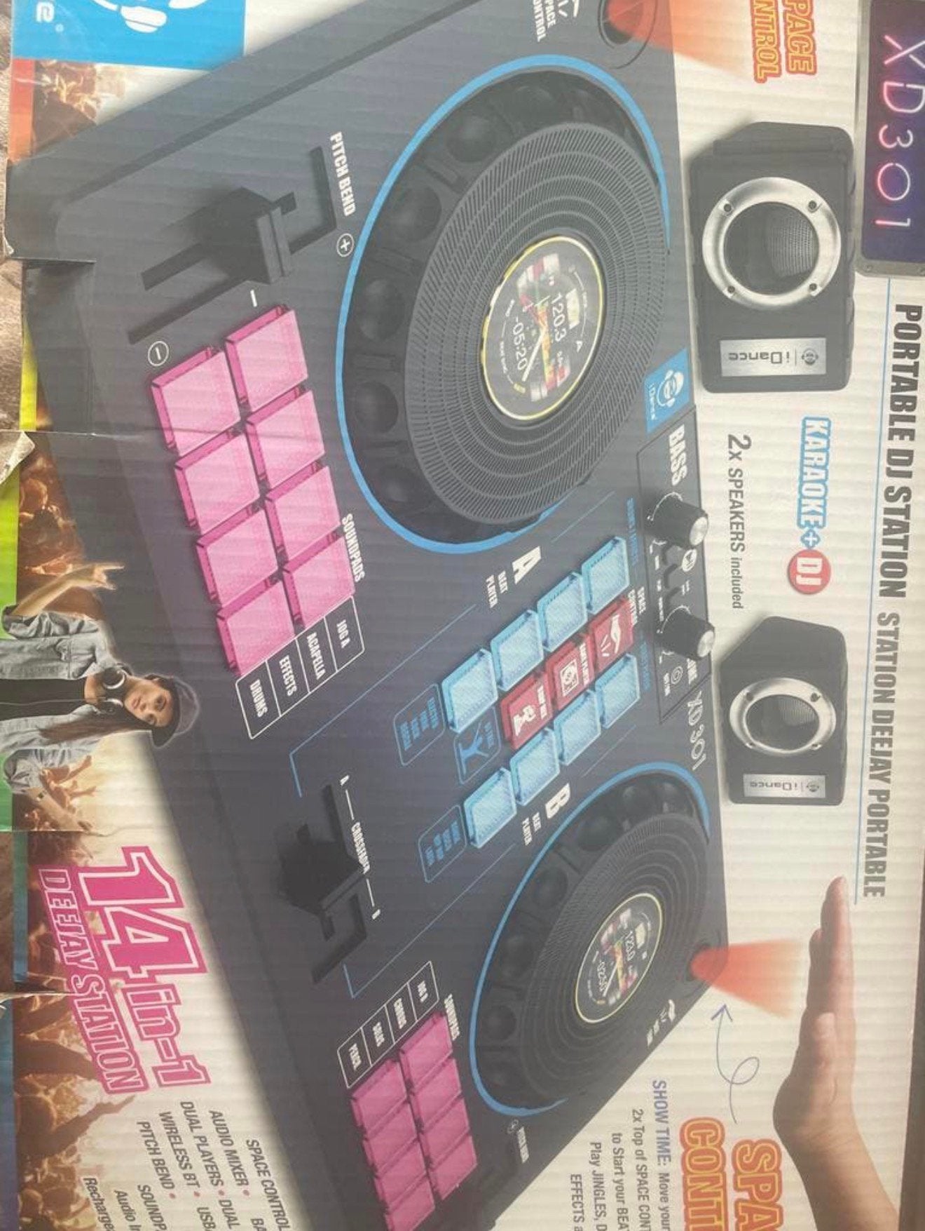 DJ station iDance XD301, Ophalen, Zo goed als nieuw, Dj-set, Overige merken
