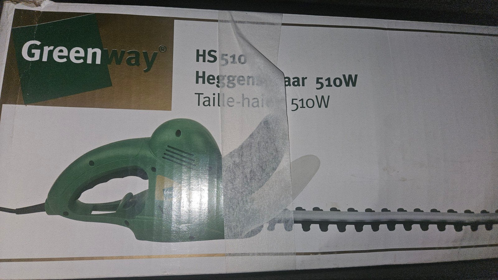 Greenway HS 510 Heggenschaar 510W, Ophalen of Verzenden, Zo goed als nieuw, Elektrisch, Greenway