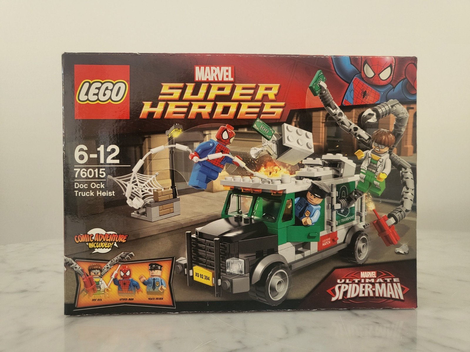 LEGO Marvel Super Heroes 76015 Doc Ock Truck Heist, Overige thema's, Lego, Nieuw, Ophalen of Verzenden