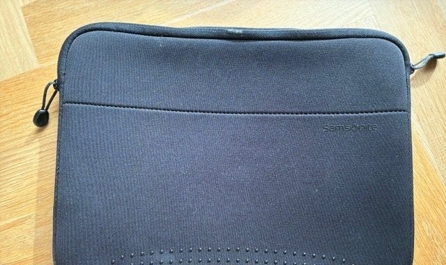 Samsonite laptophoes 13 inch sleeve neopreen donkerblauw, Ophalen of Verzenden, 13 inch, Gebruikt