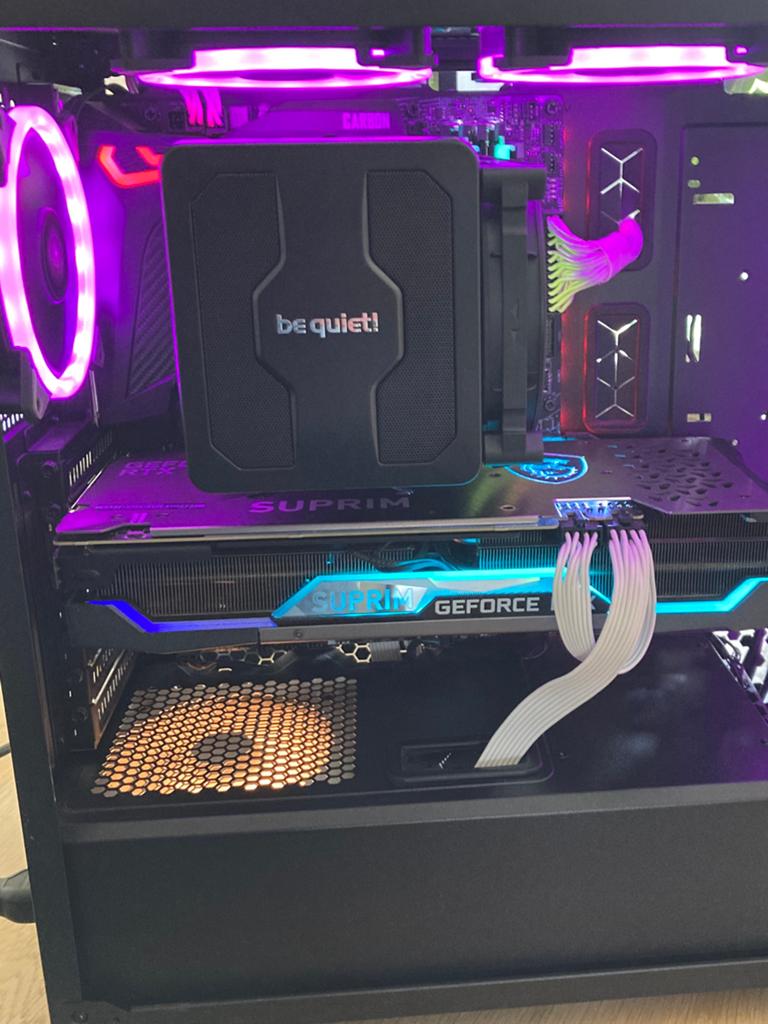 Gaming PC met RTX 3070 Suprim, I9, RGB Verlichting, 32 GB, Ophalen of Verzenden, Zo goed als nieuw, Gaming