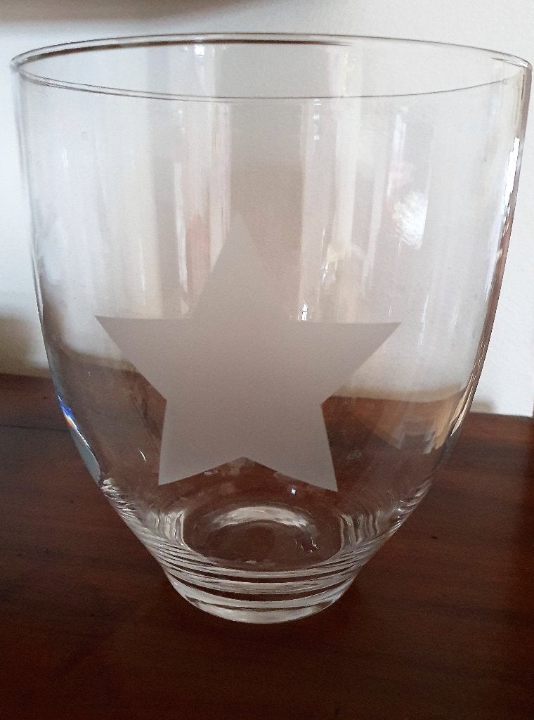 Nieuwe glazen ijsemmer / champagnekoeler / wijnkoeler, Ophalen, Nieuw, Glas