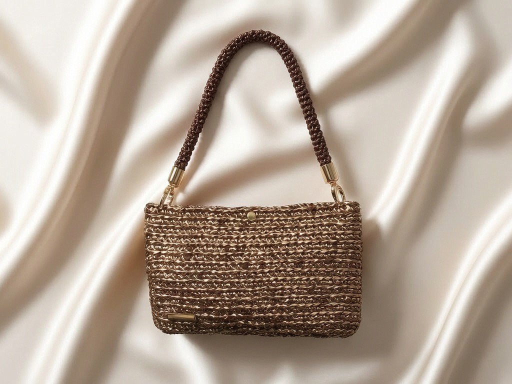 Handtas clutch goud en brons, Ophalen of Verzenden, Nieuw, Avondtasje