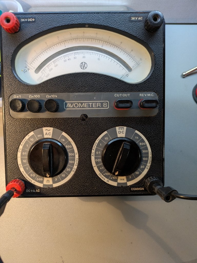 Vintage meetapparatuur, Ophalen of Verzenden, Gebruikt, Multimeter