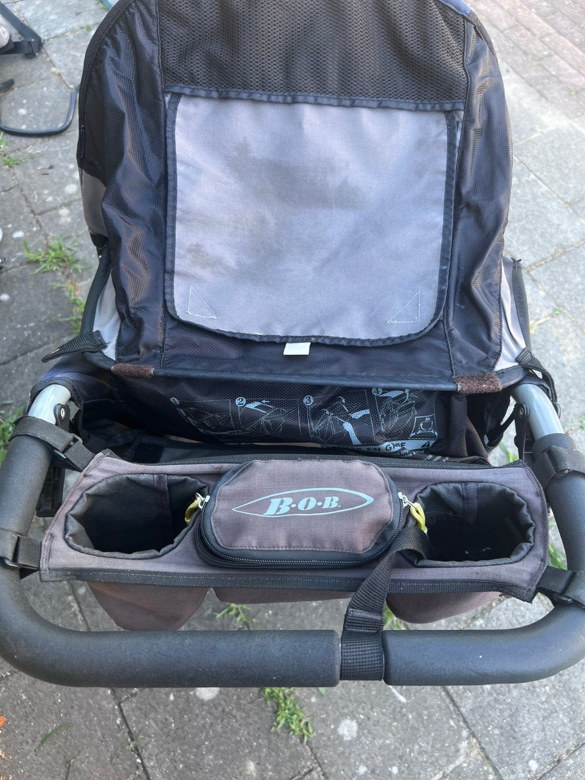 Bob stroller, Ophalen, Gebruikt