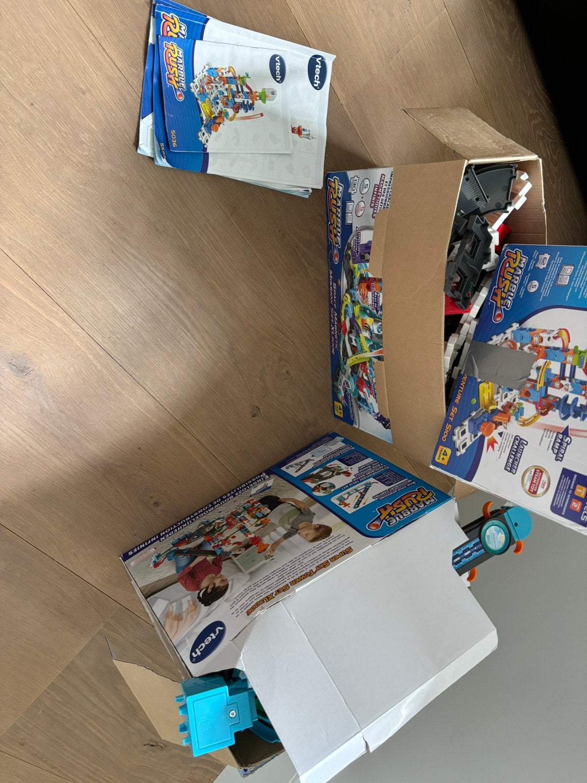 Knikkerbaan. VTech., Ophalen, Zo goed als nieuw, Jongen of Meisje
