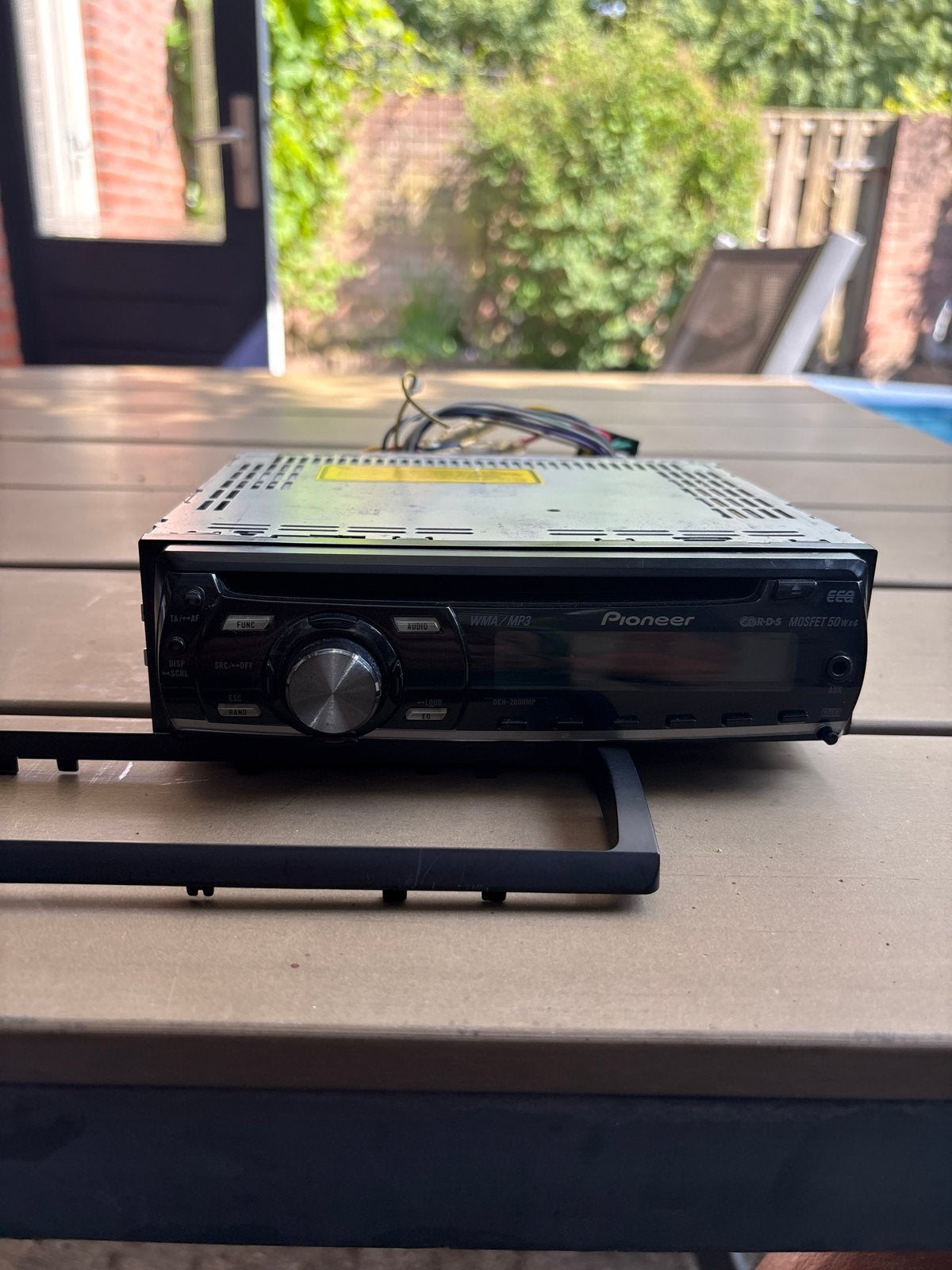 Pioneer DEH-2000MP autoradio met CD-speler, Ophalen of Verzenden, Gebruikt