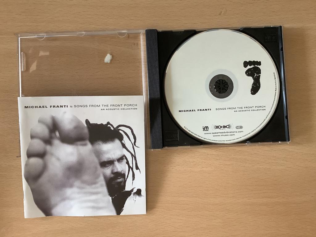 Michael Franti-Songs from the front porch., Ophalen of Verzenden, Zo goed als nieuw