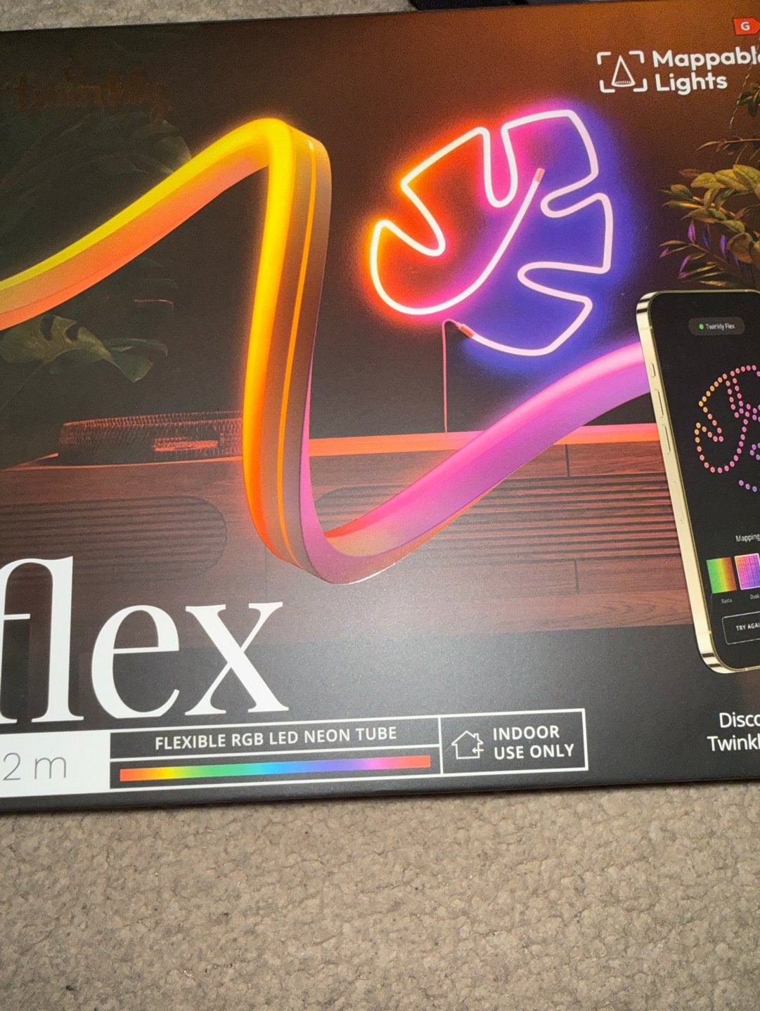 Twinkly Flex RGB LED Neon Tube - 2 meter, Overige merken, Meerkleurig, Nieuw, Ophalen of Verzenden