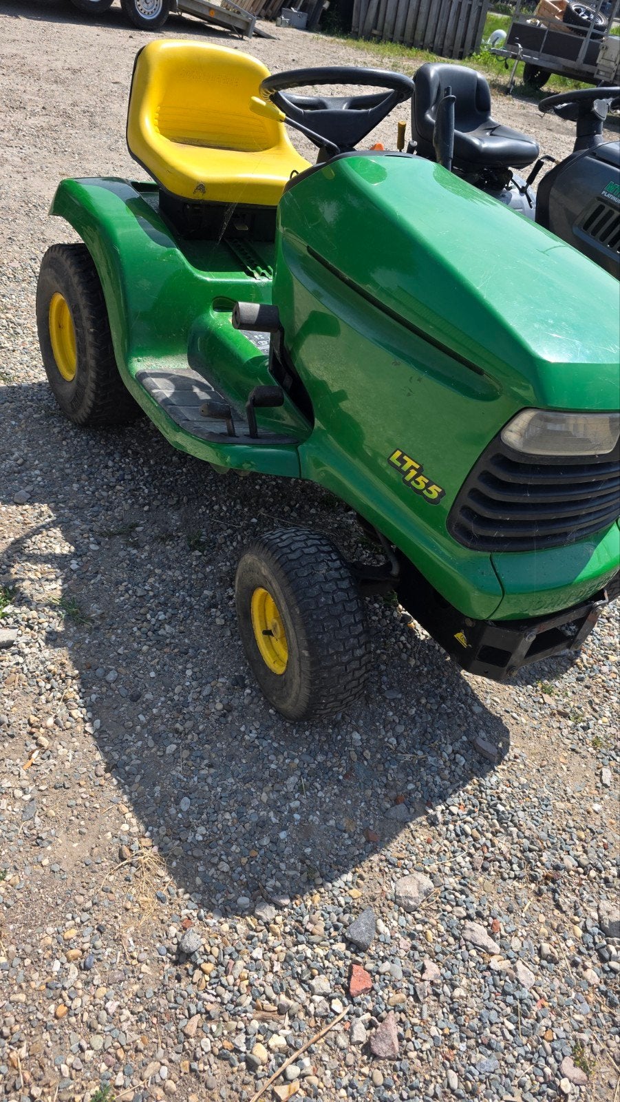 zitmaaier trekker John Deere lt155, Ophalen, Gebruikt